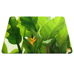 موس پد طرح گل و برگ مدل A5809