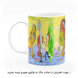 ماگ طرح ریک و مورتی مدل MG5895