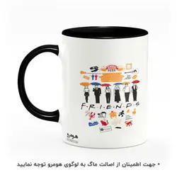 ماگ طرح فرندز مدل MG5529