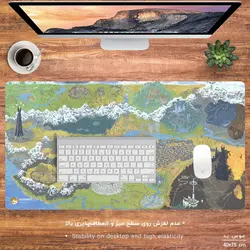 دسک پد طرح نقشه ارباب حلقه‌ها مدل MX326