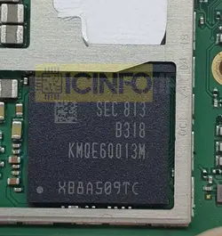 آی سی هارد سامسونگ KMQE60013M-B318 16GB