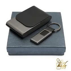 ست کادویی جاکلیدی و جا کارتی