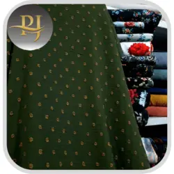 خرید پارچه ابروبادی فانتزی سبز