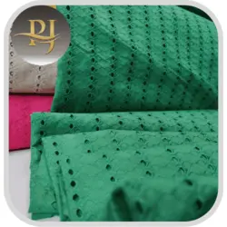 خرید پارچه امبرودی سبز