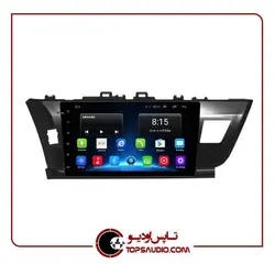 دی وی دی فابریک و مانیتور اندروید تویوتا کرولا 2014 فلای دی وای تی