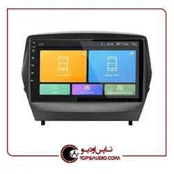دی وی دی فابریک و مانیتور اندروید توسان IX35 فلای دی وای تی