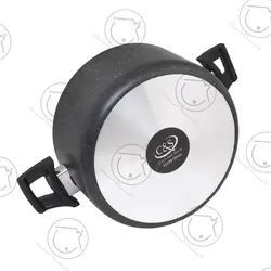 قابلمه سی اند اس مدل وارن سایز 28 با درب شیشه ای کد 6301046