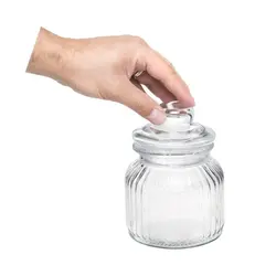 بانکه شیشه ای سایز کوچک کد 4303