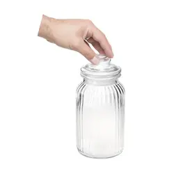 بانکه شیشه ای سایز بزرگ کد 4301