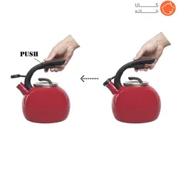 کتری تک لعابی رومنس مدل KE456