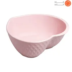 کاسه سالاد قلبی گلدن هوم کد 55576 سایز کوچک