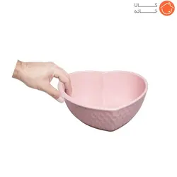 کاسه سالاد قلبی گلدن هوم کد 55576 سایز کوچک