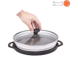 تابه گریل دربدار چدنی پرانی مدل Nice کد 1010