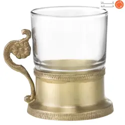 سرویس چای خوری برنجی ایران کادو کد 8013