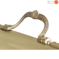 سینی پایه دار برنجی ایران کادو کد 302