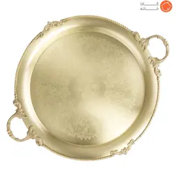 سینی برنجی گرد ایران کادو کد 157