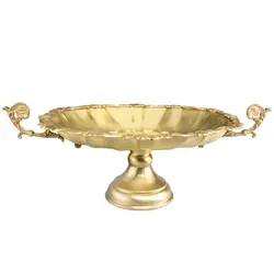 میوه خوری برنجی پایه دار ایران کادو کد 254