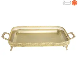 سینی برنجی مستطیل ایران کادو کد 201M