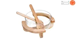 کاسه سالاد چوبی کد 9501