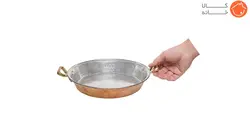 ماهیتابه دو دسته مسی کد 91