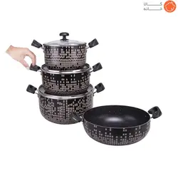 سرویس قابلمه طرح دار کارینا کد 4050