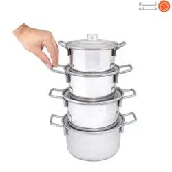 سرویس قابلمه آلومینیومی 8 پارچه کد 7066