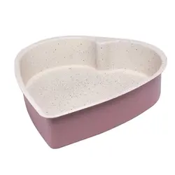 قالب کیک تفلون طرح قلب – سایز بزرگ