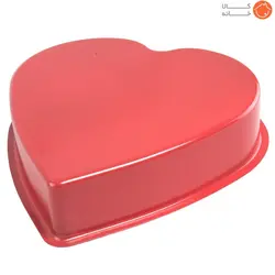 قالب کیک تفلون طرح قلب – سایز بزرگ