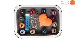 جعبه لوازم خیاطی عروس نوین کد 385