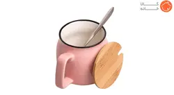 ماگ قاشق دار رنگی کد 7333