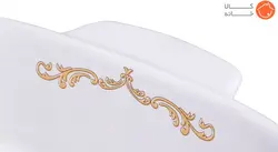 تابه مستطیل چینی دالتون طرح گل صورتی کد 748L