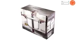 قابلمه استیل بونرا طرح Retro کد 60022 سایز 22