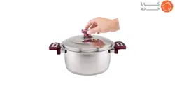 قابلمه استیل بونرا طرح Retro کد 60022 سایز 22