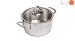 قابلمه استیل بونرا سایز 18 مدل امگا کد 50018