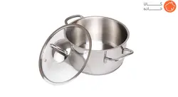 قابلمه استیل بونرا سایز 18 مدل امگا کد 50018