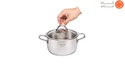 قابلمه استیل بونرا سایز 18 مدل امگا کد 50018