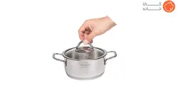 قابلمه استیل بونرا سایز 16 مدل امگا کد 50016