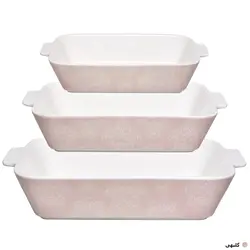 ست تابه چینی مستطیل هوم کینگ کد 1340