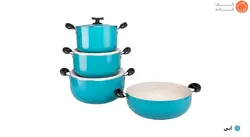 سرویس قابلمه 7 پارچه بروسک مدل 8010
