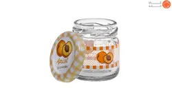 ست جای ادویه 8 پارچه هروین طرح زردآلو مدل 1001