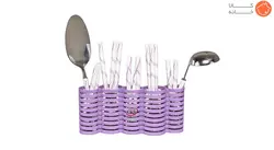 سرویس قاشق چنگال 33 پارچه سی اند اس مدل Rounda  کد 34