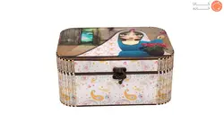 جعبه لوازم خیاطی پرانی مدل 381