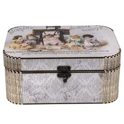 جعبه لوازم خیاطی پرانی مدل 383