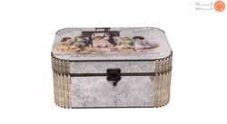 جعبه لوازم خیاطی پرانی مدل 383