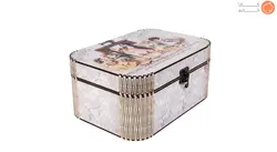 جعبه لوازم خیاطی پرانی مدل 383