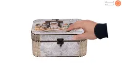 جعبه لوازم خیاطی پرانی مدل 383