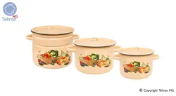 سرویس پخت و پز 6 پارچه پرانی مدل 017