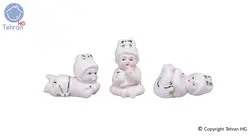 مجسمه پرانی مدل نوزاد کد 392 مجموعه 3 عددی