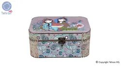 جعبه لوازم خیاطی پرانی مدل 384