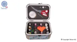 جعبه لوازم خیاطی پرانی مدل 384